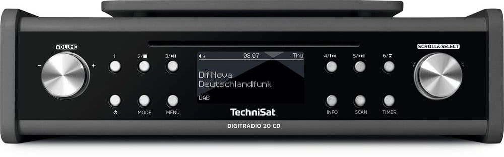 DigitRadio 20 CD - Anthrazit DAB+ Radio Technisat 785302423568 Bild Nr. 1