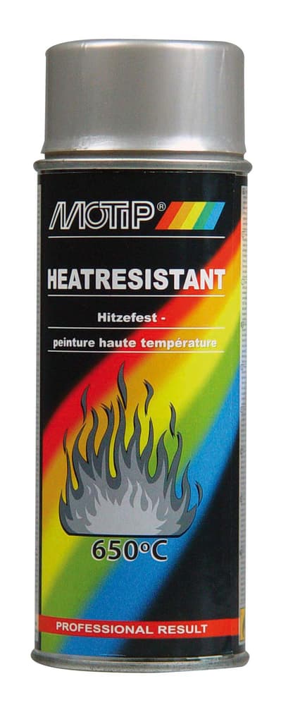 Heat Resistant argent 400 ml Aérosol résistant à la chaleur MOTIP 620752500000 Type de couleur argent Photo no. 1