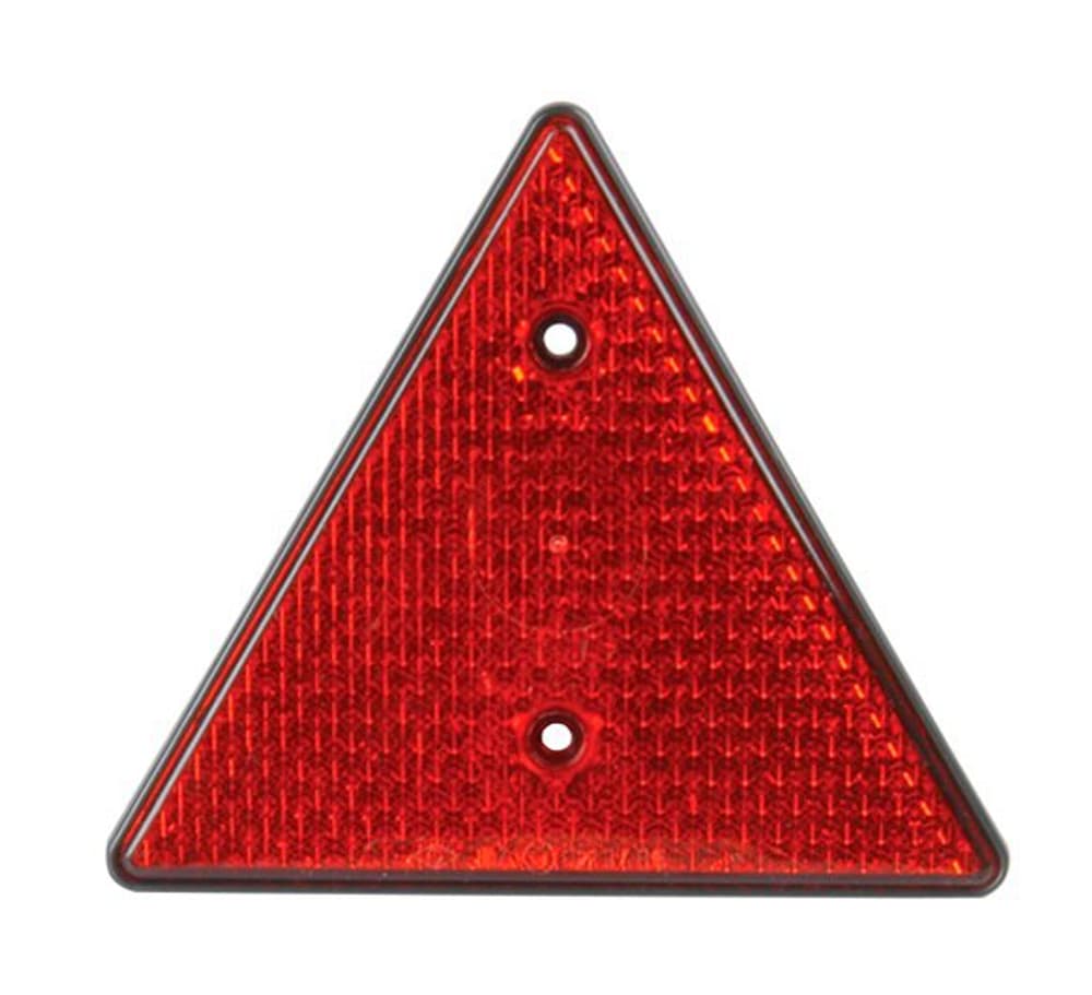 Catarifrangente triangolare rosso Rimorchio + caravan Unitec 621528100000 N. figura 1
