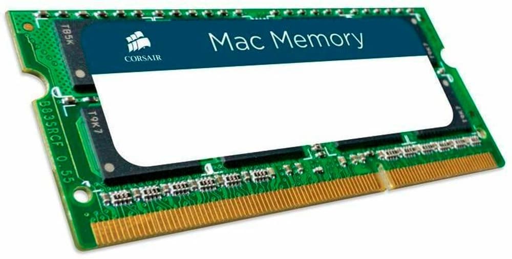 SO-DDR3L-RAM Mac Memory 1600 MHz 1x 8 GB Mémoire vive Corsair 785302410941 Photo no. 1
