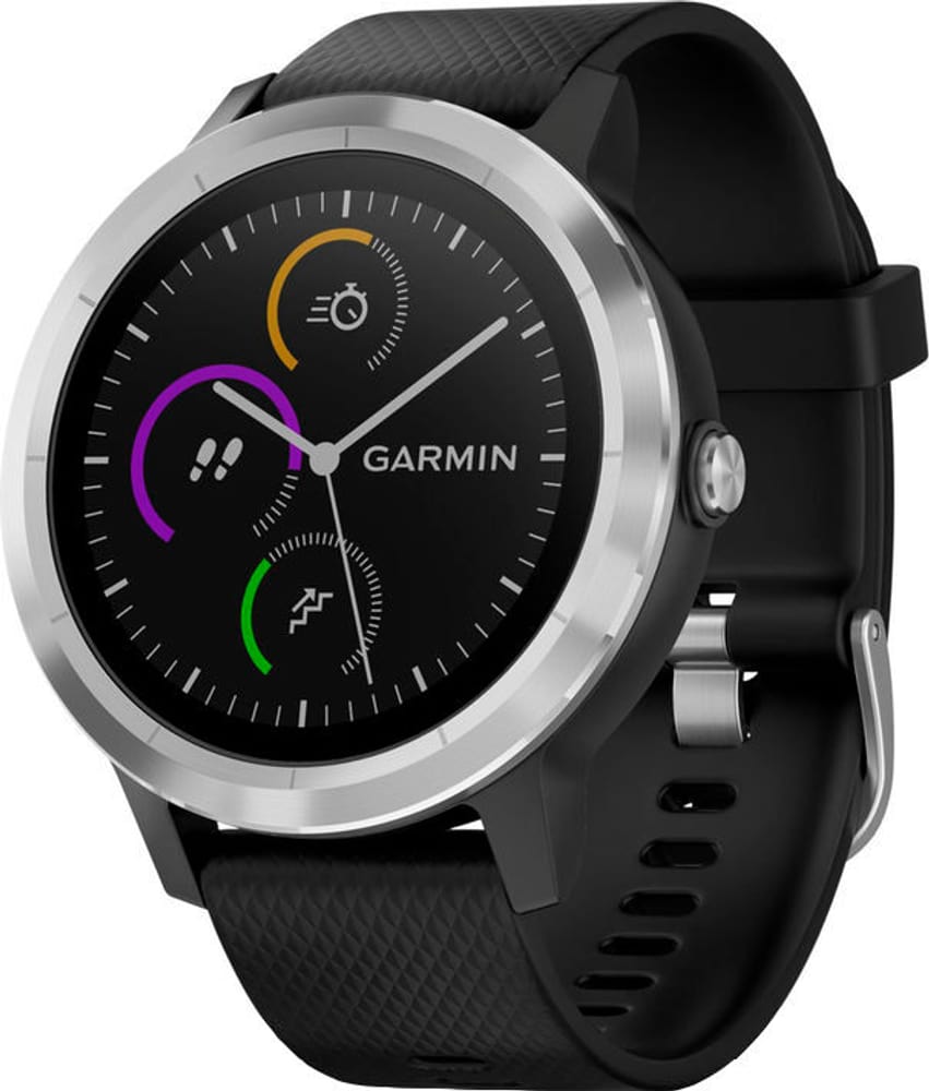Vivoactive 3 - schwarz/silber Smartwatch Garmin 79841560000017 Bild Nr. 1