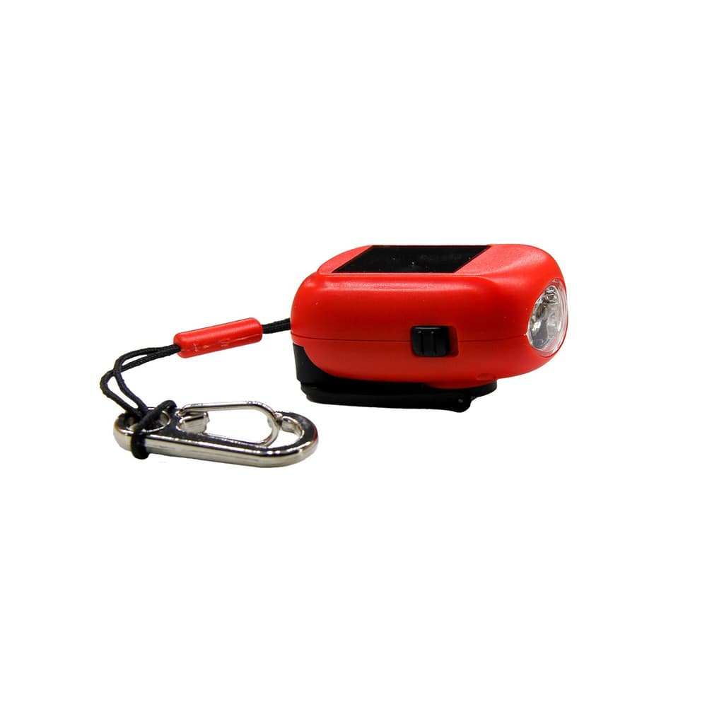 Mini Taschenlampe Recycled inkl. Karabiner Taschenlampe Essential Elements 471224900030 Grösse Einheitsgrösse Farbe rot Bild-Nr. 1