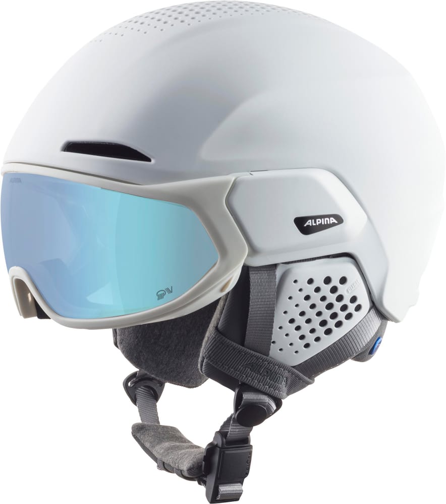 ALTO QV Casque de ski Alpina 468818951010 Taille 51-55 Couleur blanc Photo no. 1