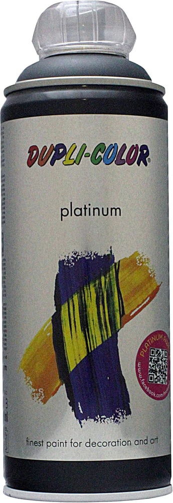 Vernice spray Platinum opaco Lacca colorata Dupli-Color 660800200011 Colore Antracite Contenuto 400.0 ml N. figura 1