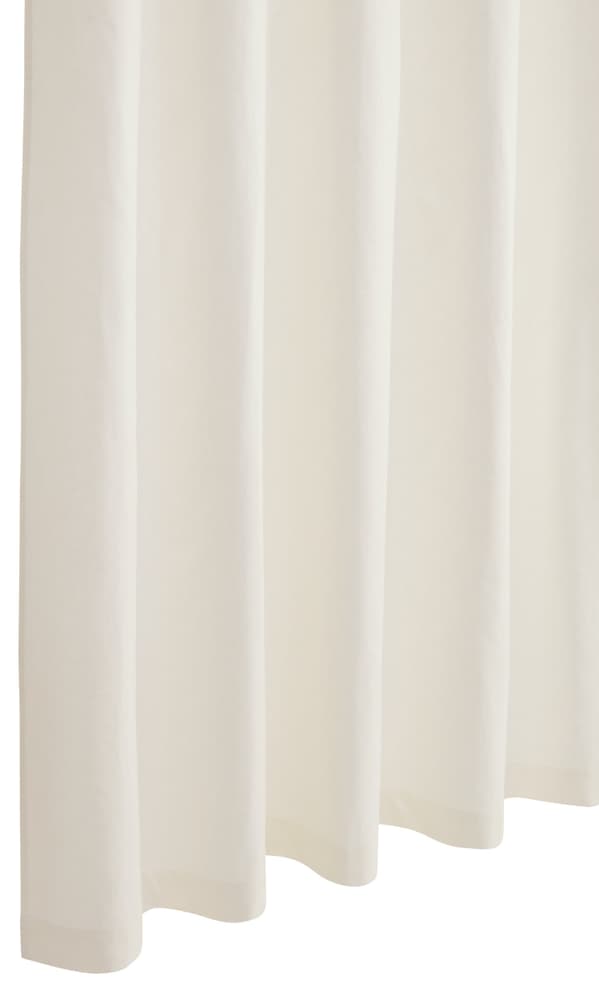 PIETRO Rideau prêt à poser opaque 430266821810 Couleur Blanc Dimensions L: 145.0 cm x H: 270.0 cm Photo no. 1