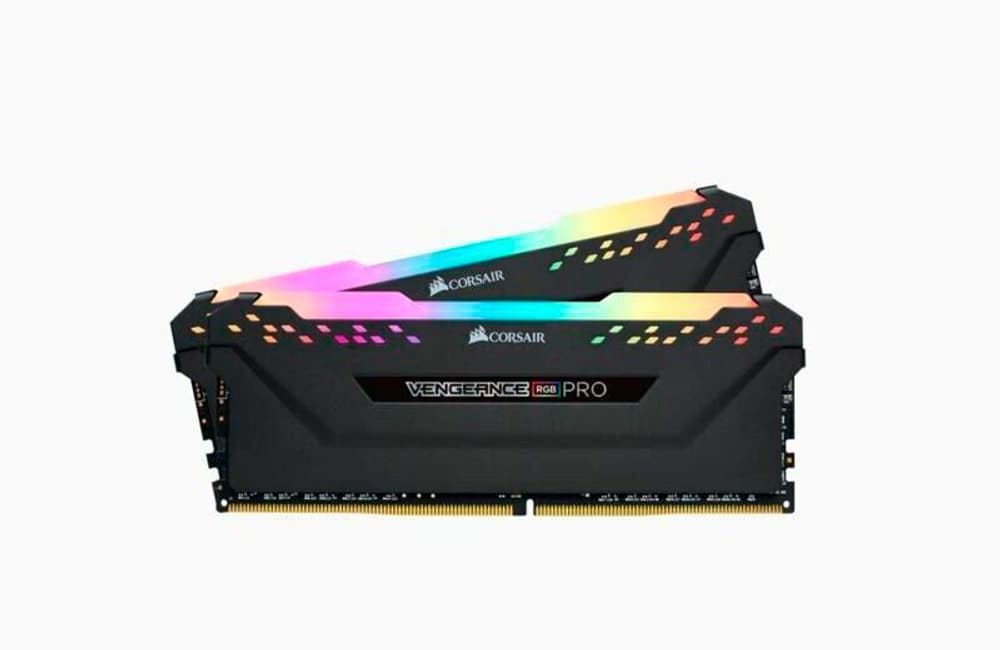 DDR4-RAM Vengeance RGB PRO Black iCUE 3200 MHz 2x 16 GB RAM Corsair 785302408804 N. figura 1