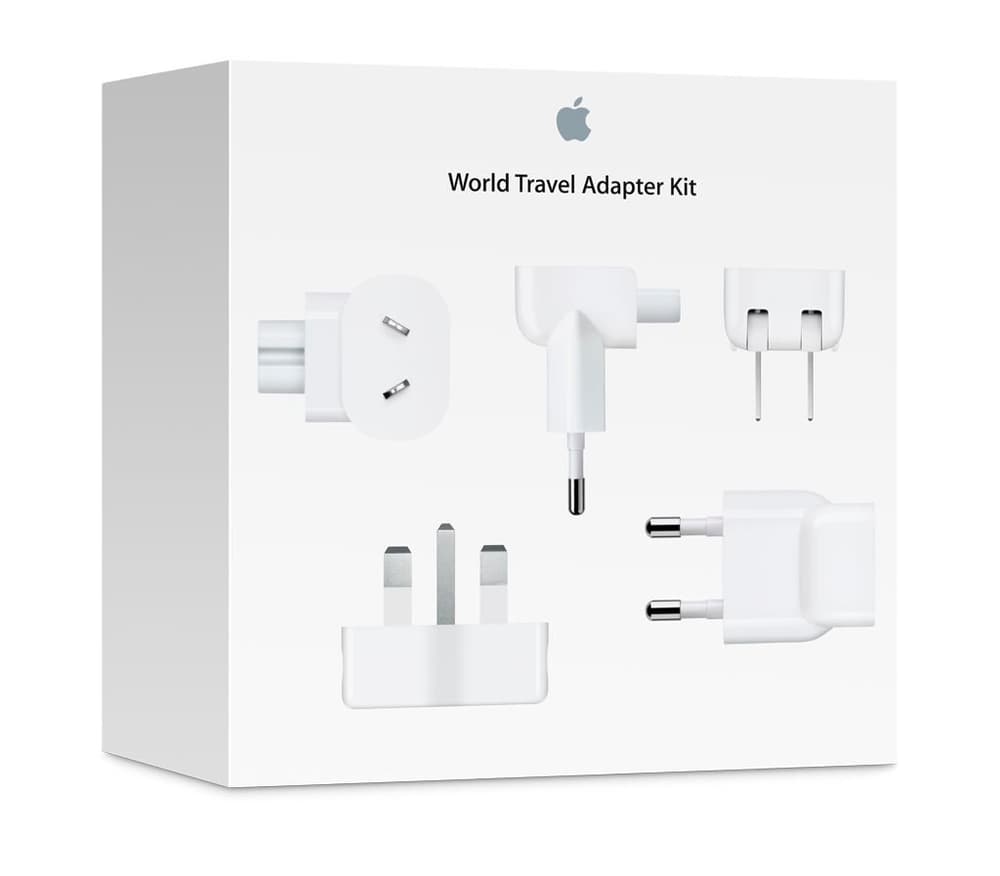 World Travel Adapter Kit for all iPod/iPhone/iPad Adattatore di corrente Apple 797874800000 N. figura 1