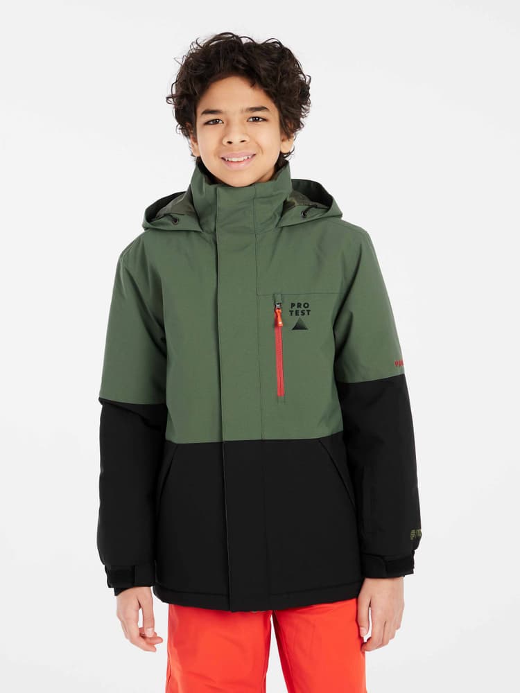 PRTSAVER JR Veste de ski Protest 471304115267 Taille 152 Couleur olive Photo no. 1