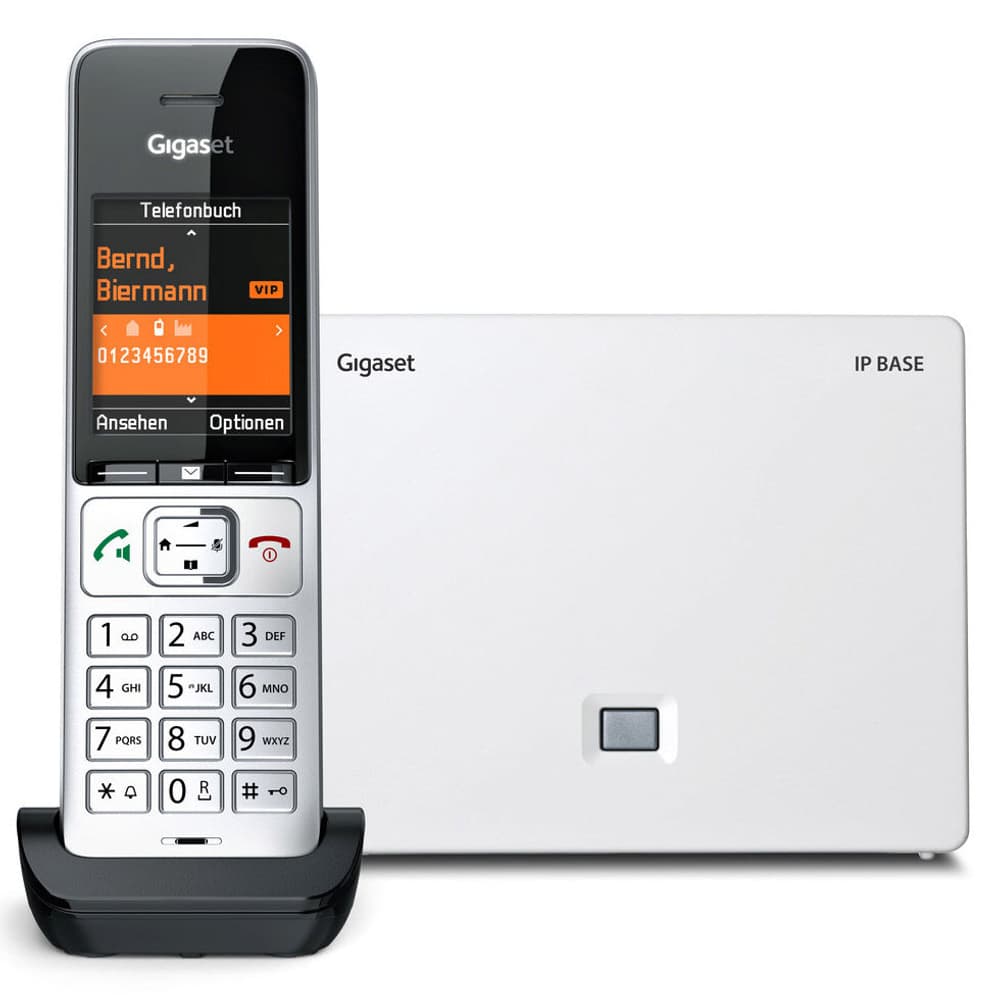 Comfort 500 A IP Base Silver-Black Festnetztelefon Gigaset 785302425923 Bild Nr. 1