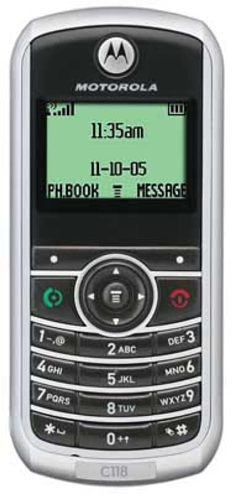 GSM MOTOROLA C118 SWC Motorola 79452010000005 No. figura 1