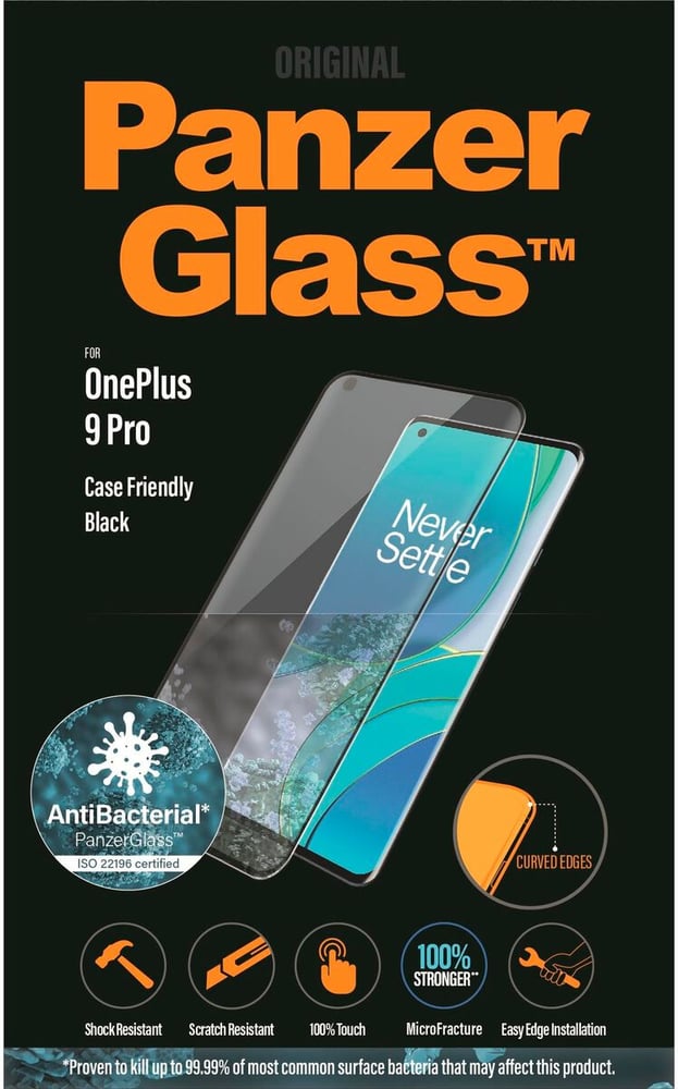 Case Friendly AB OnePlus 9 Pro Smartphone Schutzfolie Panzerglass 785300187157 Bild Nr. 1
