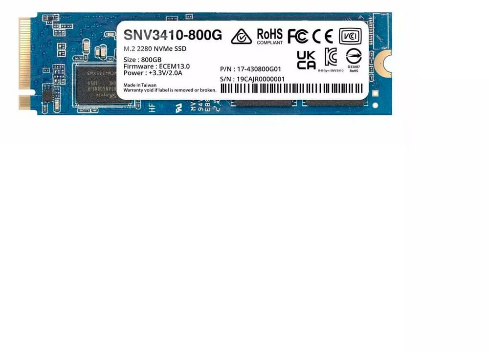 SNV3410 800 GB Disque dur SSD interne Synology 785302409529 Photo no. 1