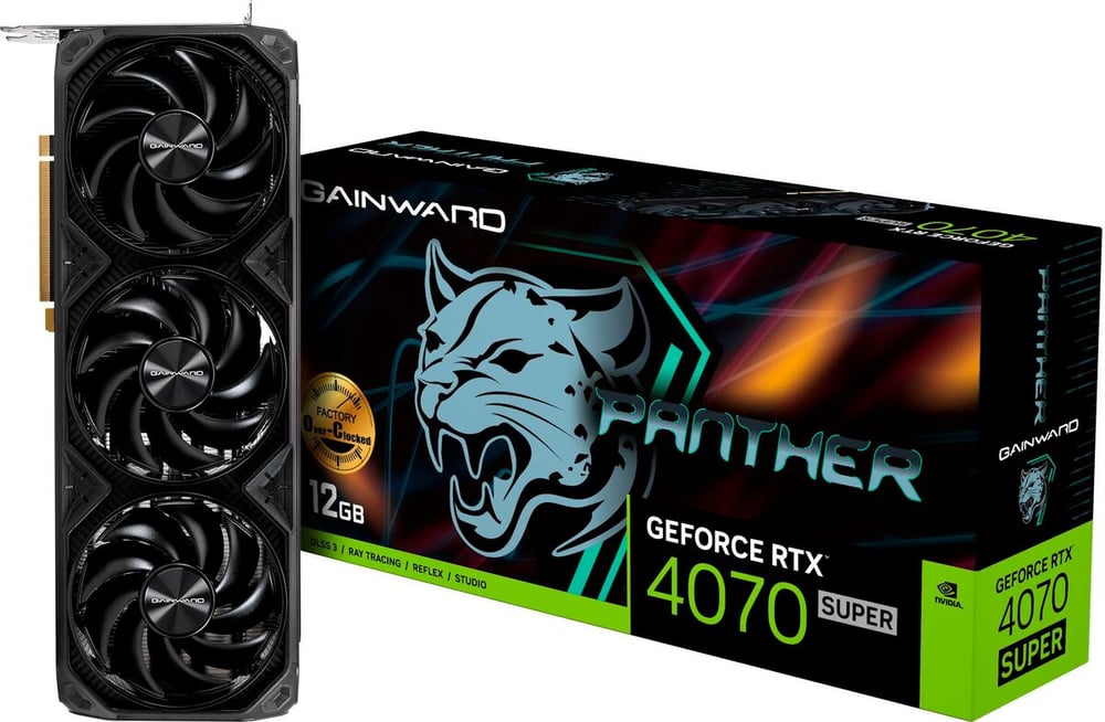 GeForce RTX 4070 Super Panther OC, 12 GB Scheda grafica Gainward 785302424347 N. figura 1