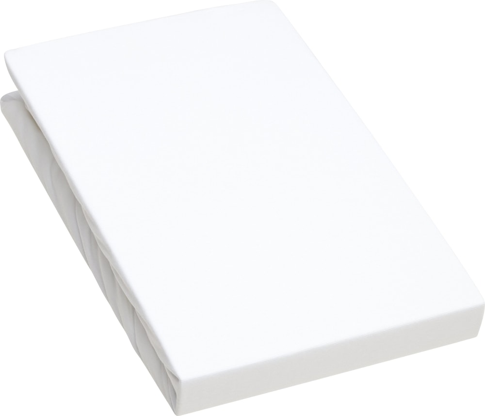 LEANDRO II Lenzuolo teso di raso Topper Boxspring 451063530910 Colore Bianco Dimensioni L: 80.0 cm x A: 200.0 cm N. figura 1
