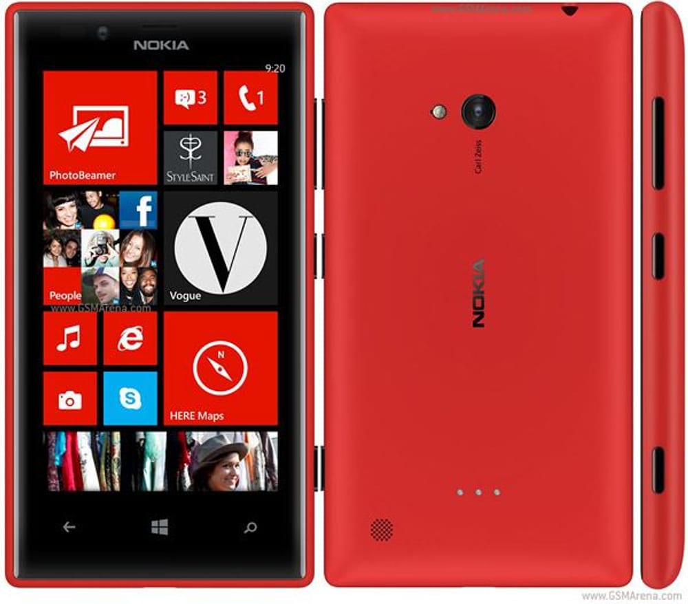 NOKIA LUMIA 720 rosso Nokia 95110003521713 No. figura 1