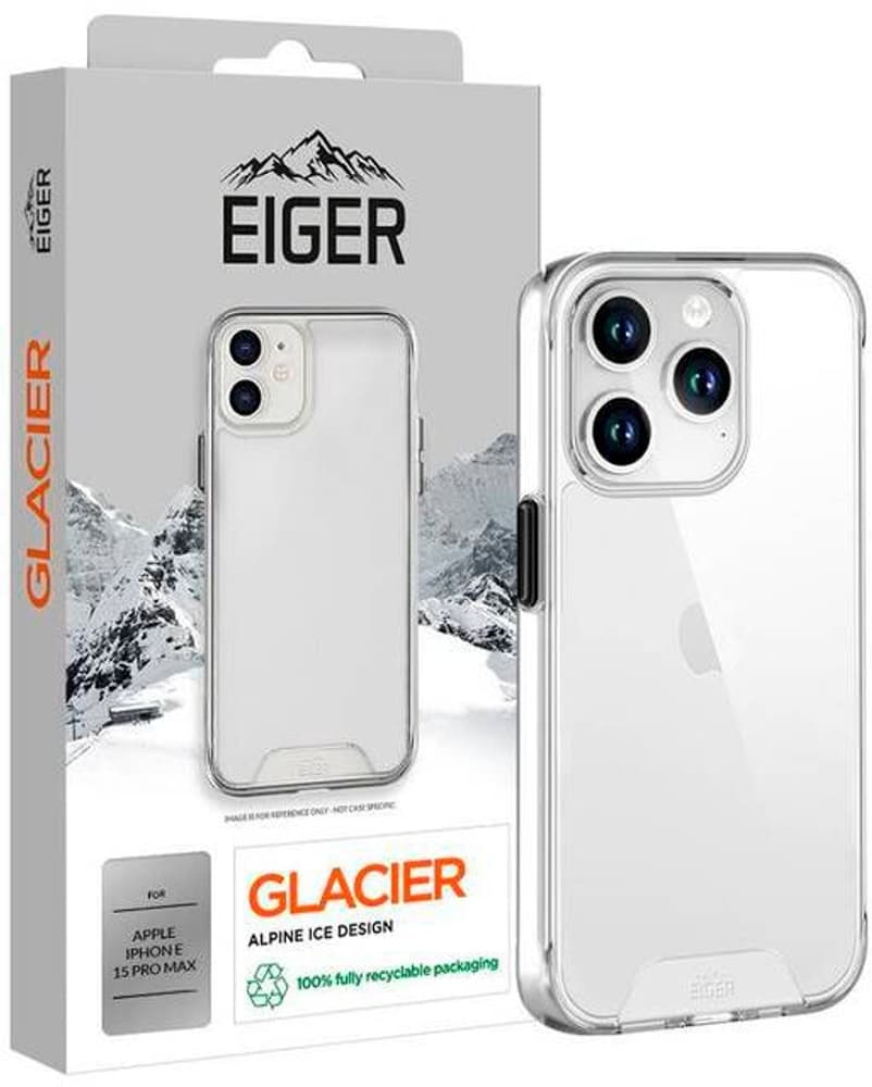 Glacier Case iPhone 15 Pro Max Coque smartphone Eiger 785302408686 Photo no. 1