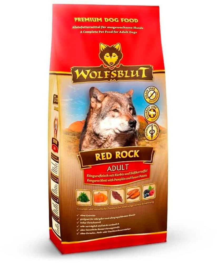 Dog Red Rock Adult Trockenfutter Wolfsblut 785300193841 Bild Nr. 1