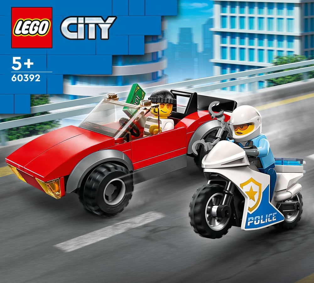 LEGO CITY 60392 POLICE BIKE CAR CHASE LEGO® 743411800000 Photo no. 1