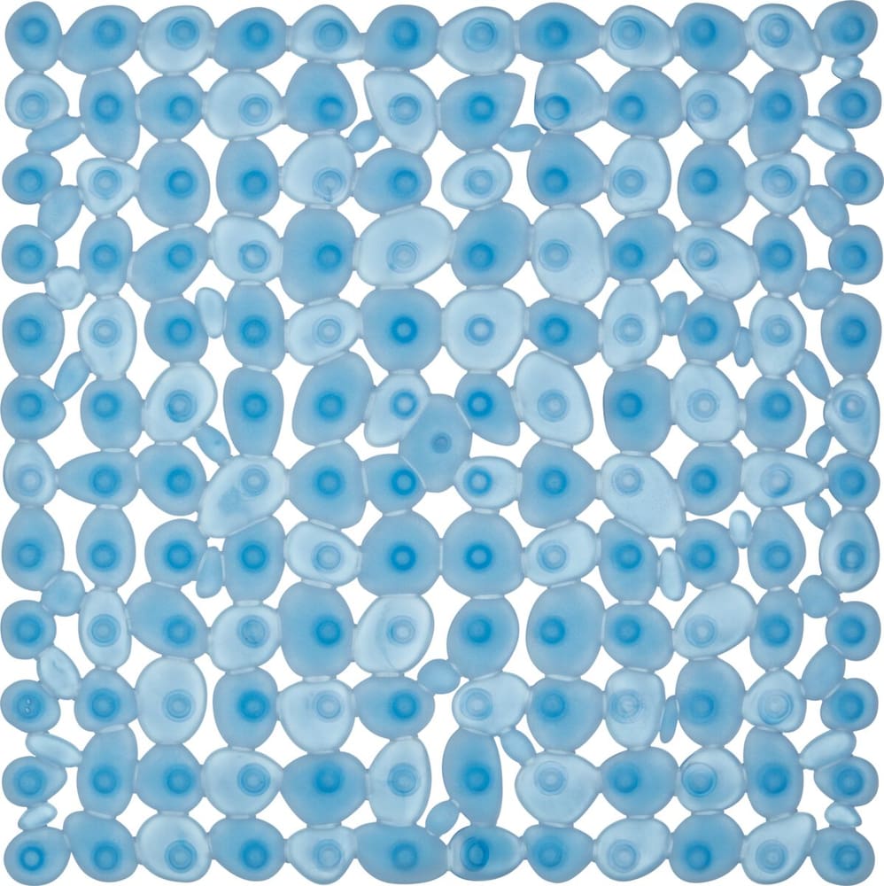 STONE Tappetino da doccia 453159756140 Colore Blu Dimensioni L: 53.0 cm x A: 53.0 cm N. figura 1