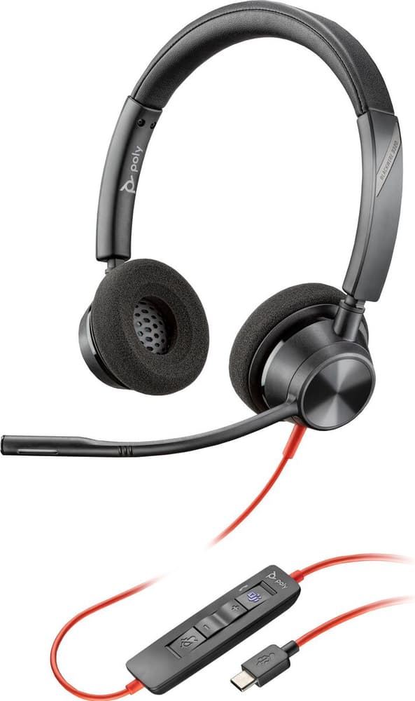Blackwire 3320-M Headset office HP 785302434602 N. figura 1
