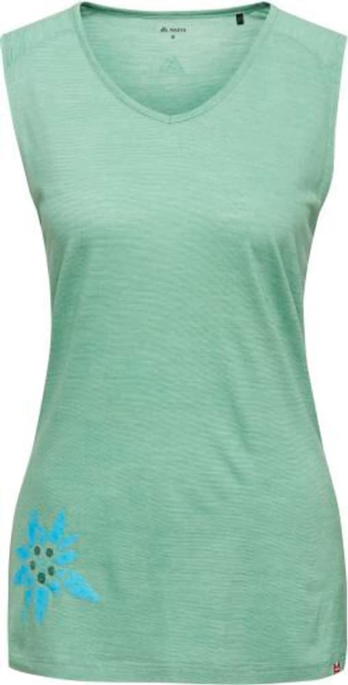 R5 Light Merino Edelweiss Top T-Shirt RADYS 469418400685 Grösse XL Farbe mint Bild-Nr. 1
