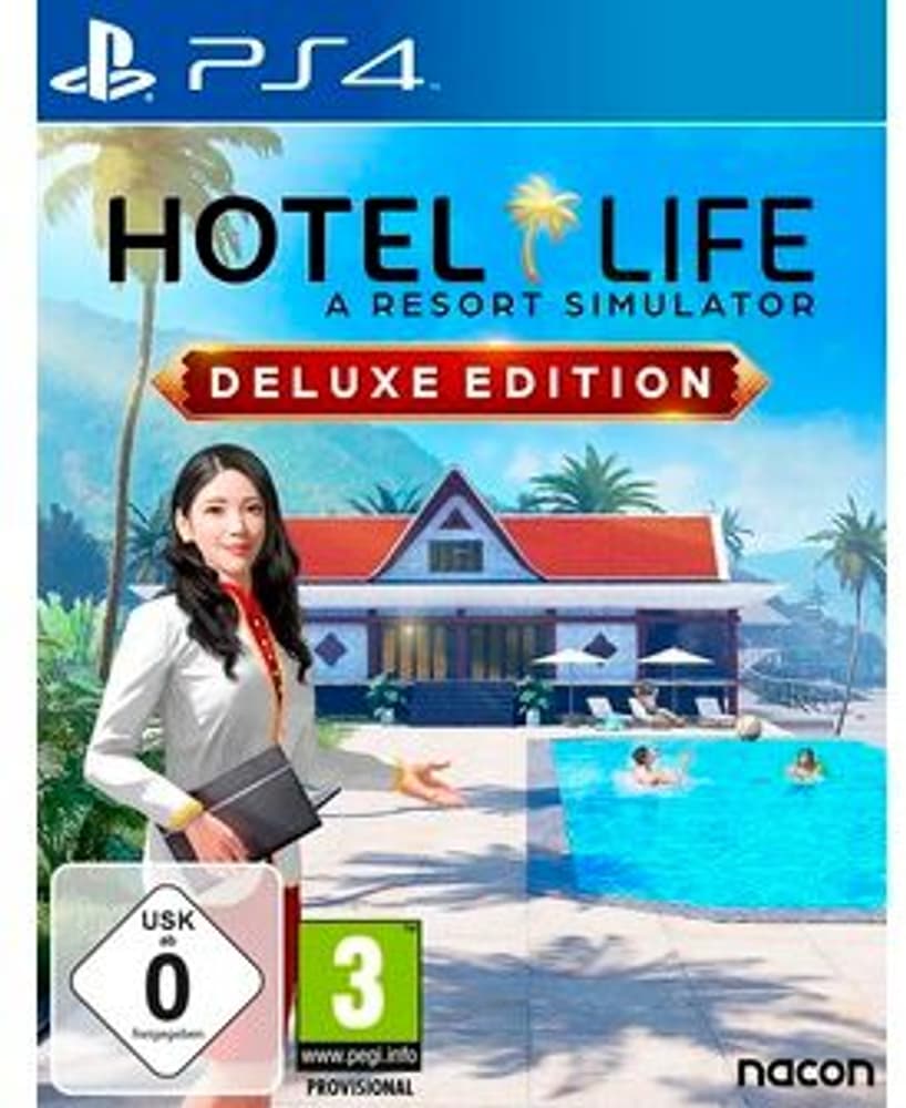 PS4 - Hotel Life: A Resort Simulator - Deluxe Edition Jeu vidéo (boîte) 785300159966 Photo no. 1