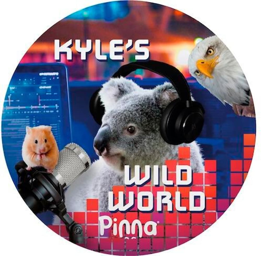 Pinna Kyle's Wild World (inglese) Audiostoria StoryPhones 785302400827 N. figura 1