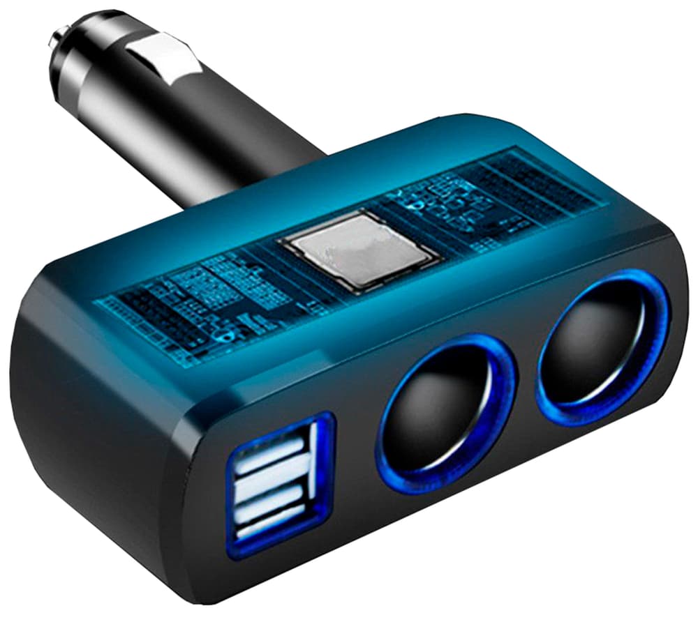 DUAL-USB Zigarettenanzünder-Verteiler Adapter CONNEXTRA 621027900000 Bild Nr. 1