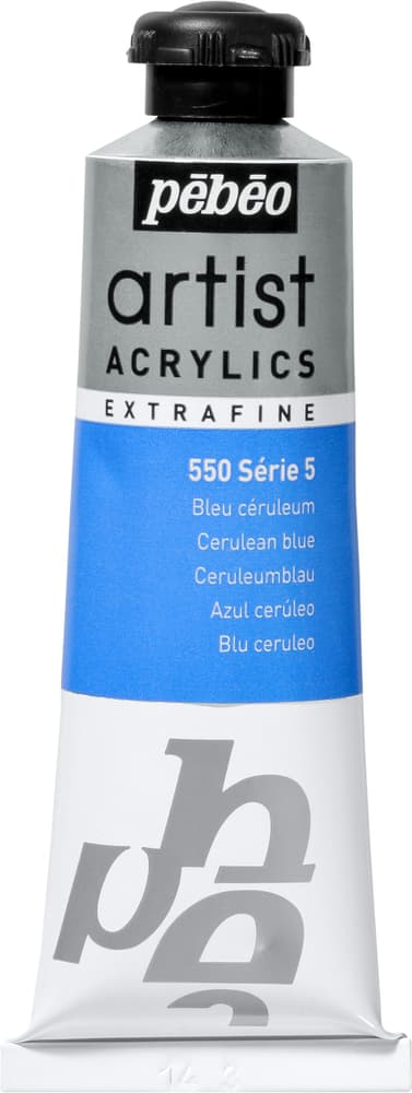 Pébéo Acrylic Extrafine Acrylfarbe Pebeo 663509055000 Farbe Ceruleumblau Bild Nr. 1