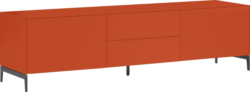 LUX Buffet basso 400851800000 Dimensioni L: 180.0 cm x P: 46.0 cm x A: 49.5 cm Colore Arancione N. figura 1