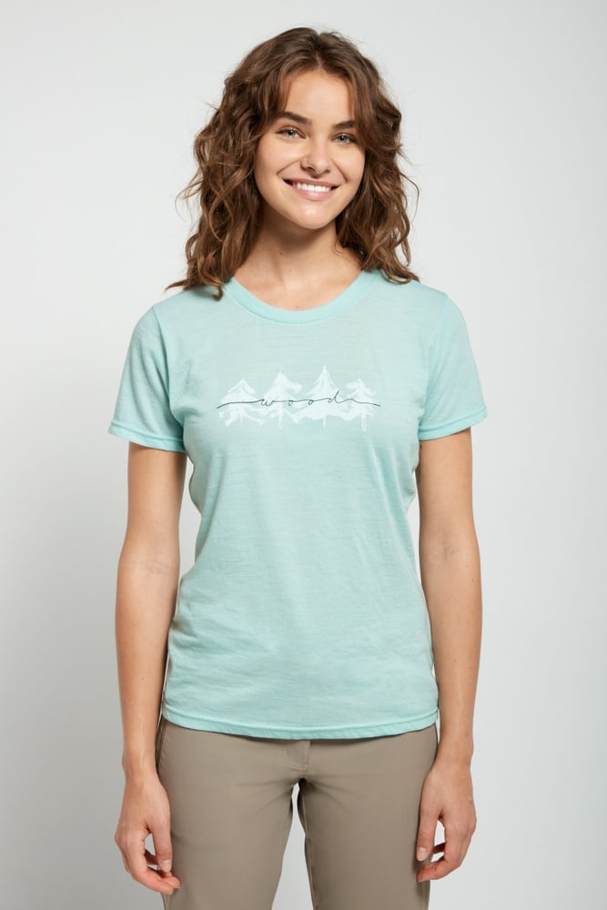 Classic Holly T-shirt de trekking Trevolution 467578203882 Taille 38 Couleur turquoise claire Photo no. 1
