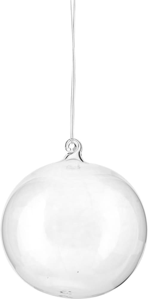 Weihnachtskugel glatt D: 9 cm, Glas Baumschmuck Glasi Hergiswil 785302444477 Bild Nr. 1