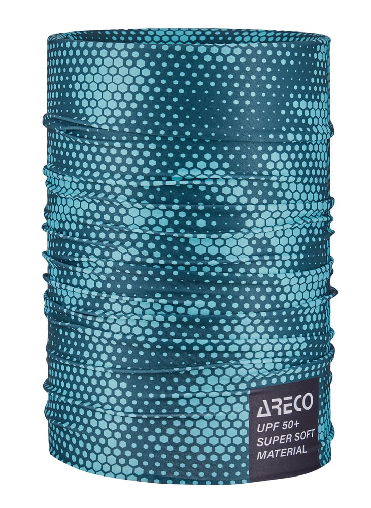Foulard multifonctionnel Echarpe tubulaire Areco 469315300044 Taille one size Couleur turquoise Photo no. 1