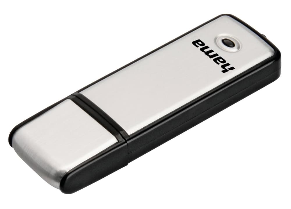 Fancy USB 2.0, 16 GB, 10 MB/s, Schwarz/Silber USB-Stick Hama 785300172547 Bild Nr. 1