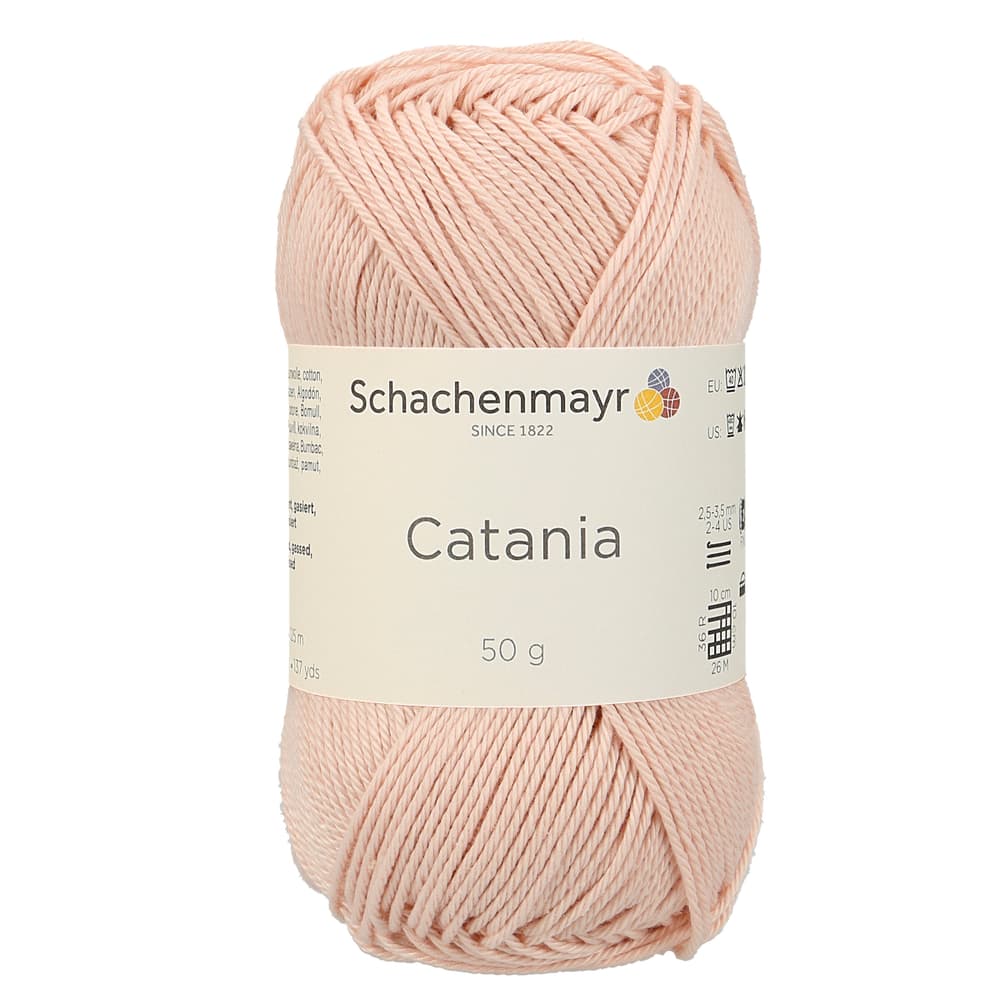 Wolle Catania Wolle Schachenmayr 667089100035 Farbe Apricot Grösse L: 12.0 cm x B: 5.0 cm x H: 5.0 cm Bild Nr. 1