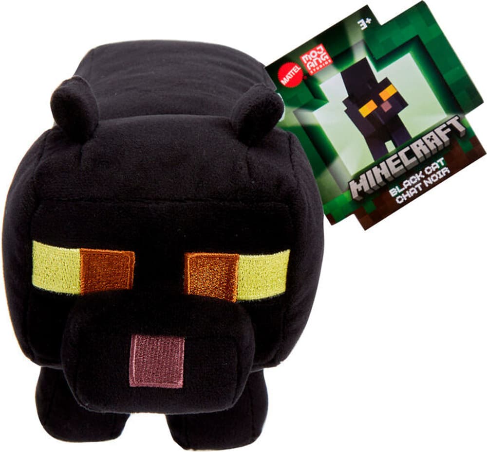 Minecraft BlackCat Plüsch Merchandise Mattel 785302414647 Bild Nr. 1