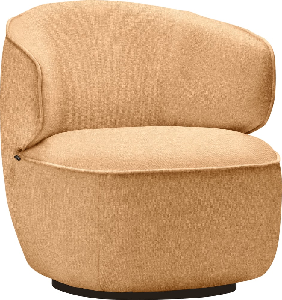 SOPHIE Sessel 402689507050 Grösse B: 74.0 cm x T: 74.0 cm x H: 77.0 cm Farbe Gelb Bild Nr. 1