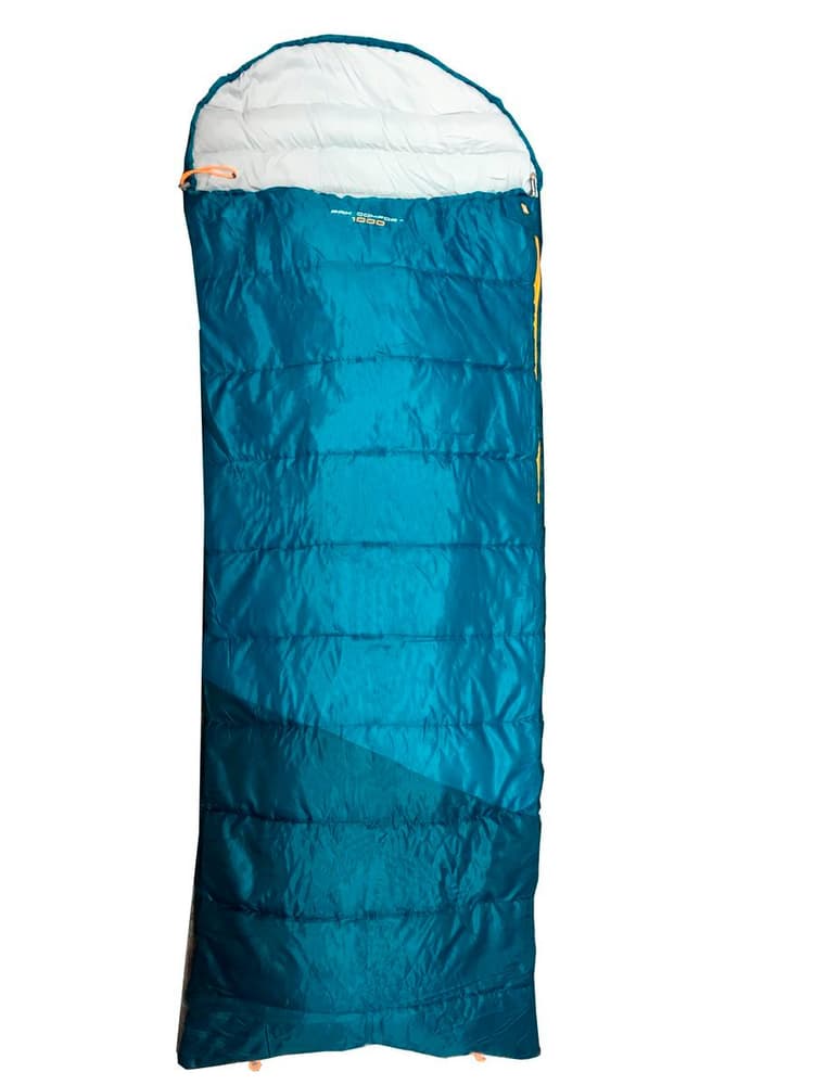 Pak 1000 Comfort Sac de couchage en fibres synthétiques Trevolution 490743915040 Couleur bleu Longueur à droite Photo no. 1