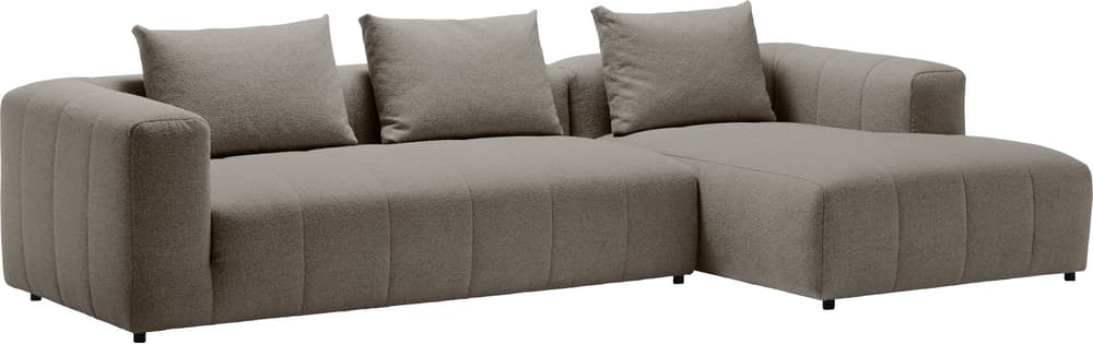 RAYAS Ecksofa 405885150080 Grösse B: 303.0 cm x T: 158.0 cm x H: 64.5 cm Farbe Grau Bild Nr. 1