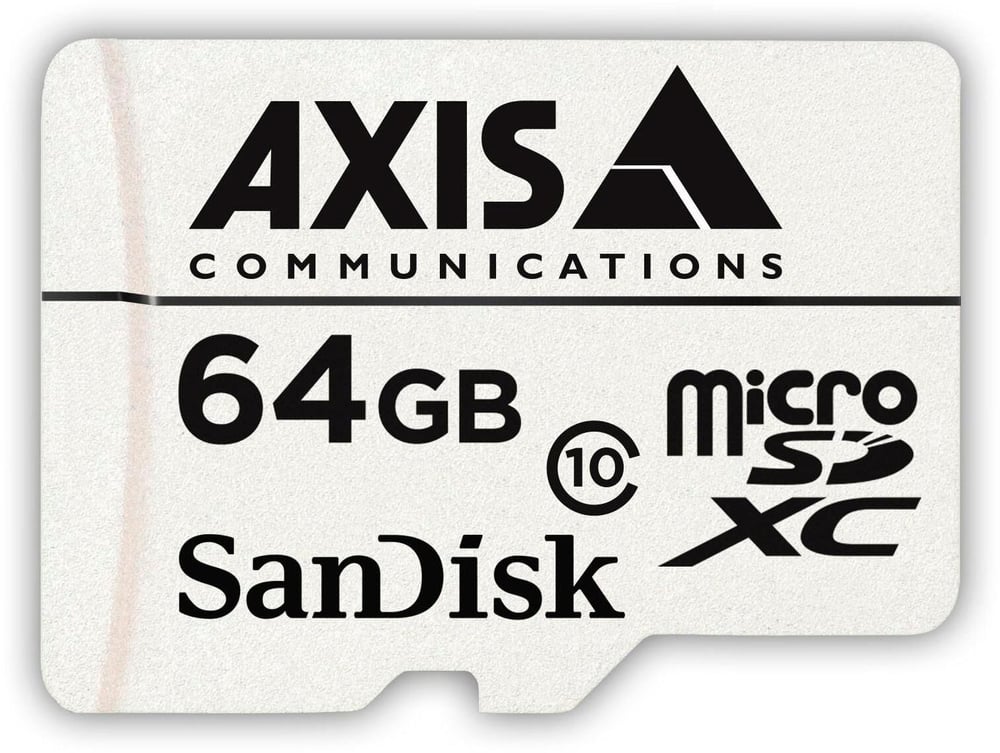 Speicherkarte Surveillance 64 GB microSDXC 1 Stück Speicherkarte AXIS 785302441695 Bild Nr. 1