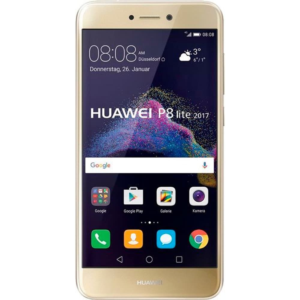 P8 lite 2017 Dual SIM 16GB gold Smartphone Huawei 78530012535617 Bild Nr. 1