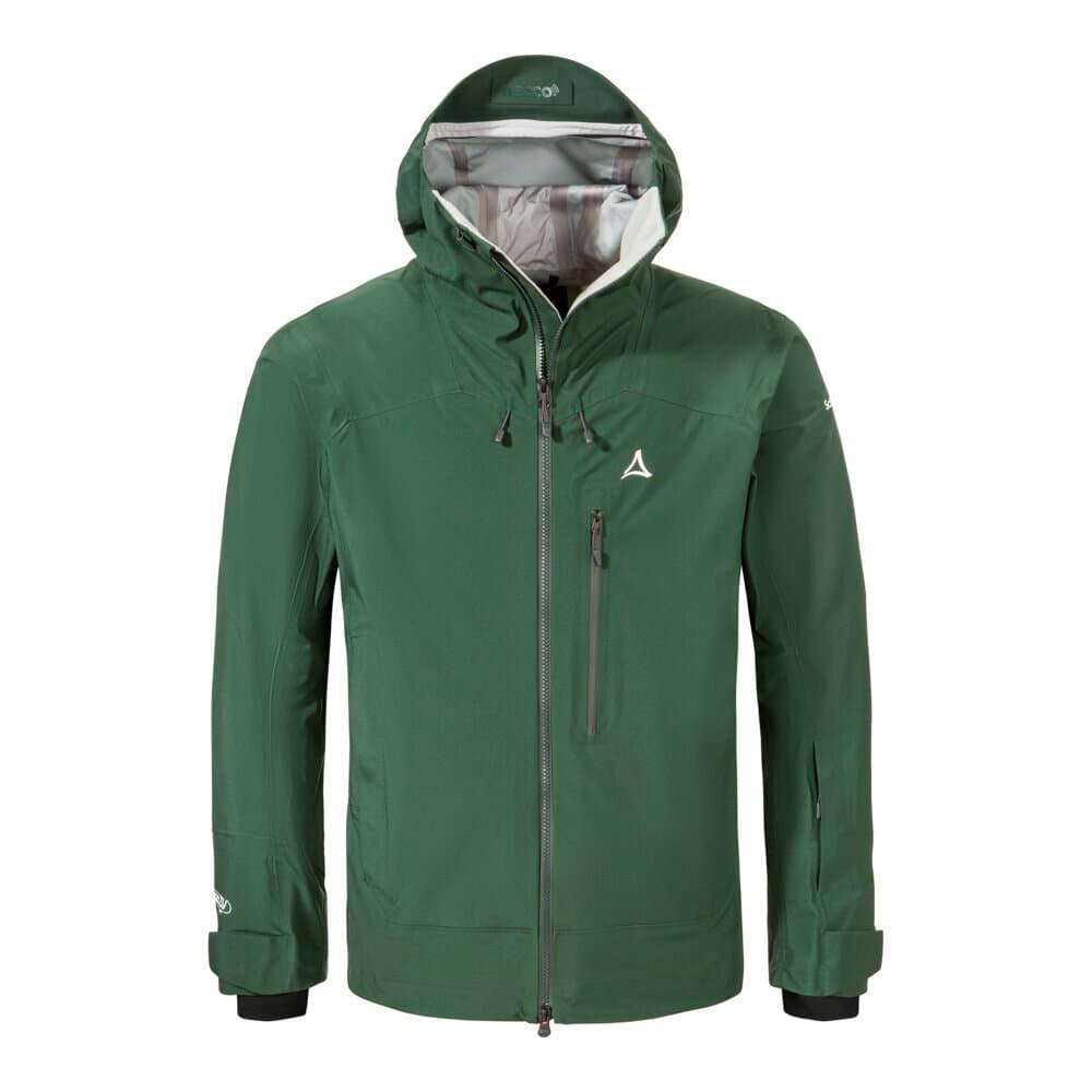 3L Jacket Pizac M Giacca da ski Schöffel 460391105063 Taglie 50 Colore verde scuro N. figura 1