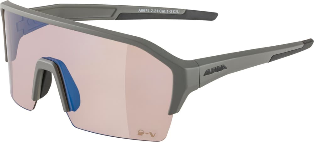 Ram HR Q-Lite V Sportbrille Alpina 465095900080 Grösse Einheitsgrösse Farbe grau Bild-Nr. 1