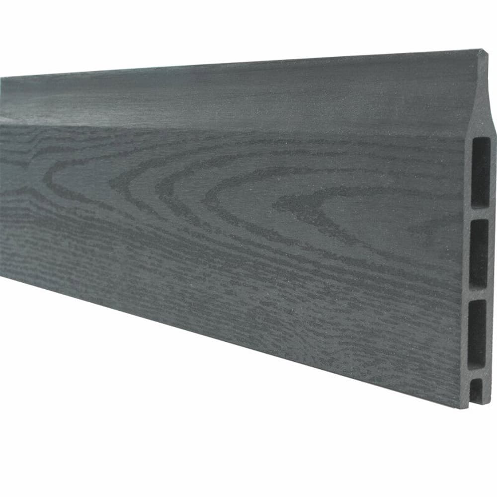 Tavola di profilo WPC 18x145 mm.x178 cm struttura grigio ardesia Profilplank PLUS 669700108381 N. figura 1