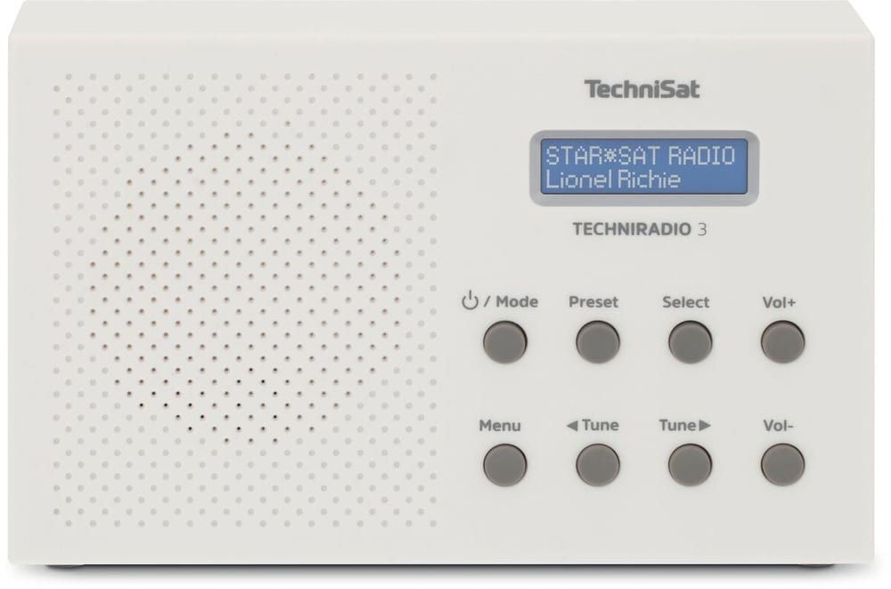 Techniradio 3 - Bianco Radio DAB+ Technisat 785302423569 N. figura 1