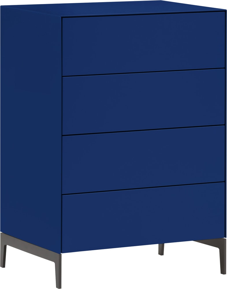 LUX Commode 400841800000 Dimensions L: 60.0 cm x P: 46.0 cm x H: 86.5 cm Couleur Bleu Photo no. 1