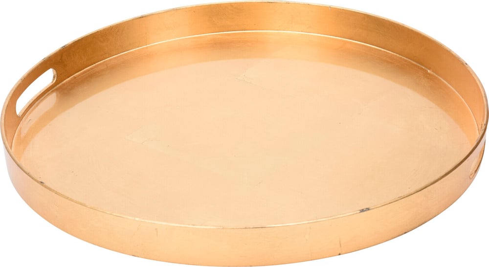 Tablett gold, 46cm Tablett Do it + Garden 655148300000 Bild Nr. 1