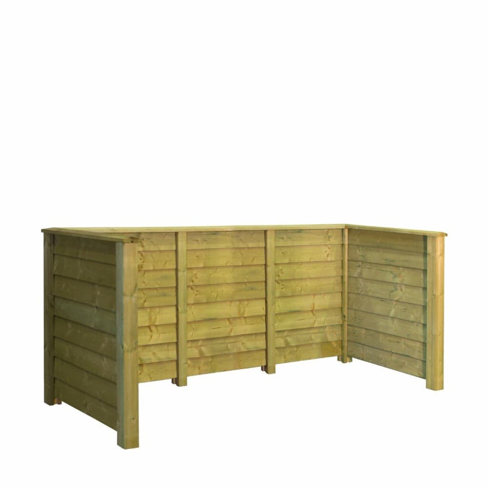 Plus Plank Profilé de protection pour poubelles 294x108x104cm Poubelle PLUS 669700108337 Photo no. 1