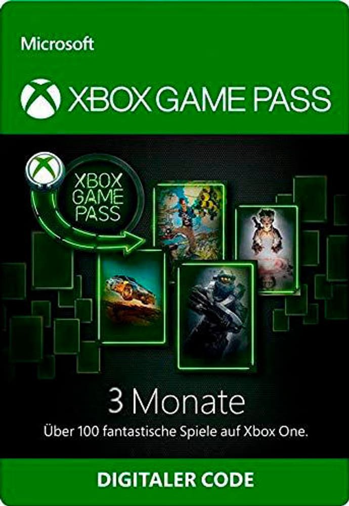 Xbox One - 3 Mese Online Gamepass Game (Download) 785300144143 N. figura 1