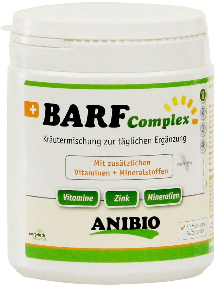 BARF Complex mélange d'herbes 420g Aliment complémentaire Anibio 785300191821 Photo no. 1